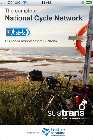 The Complete National Cycle Network app